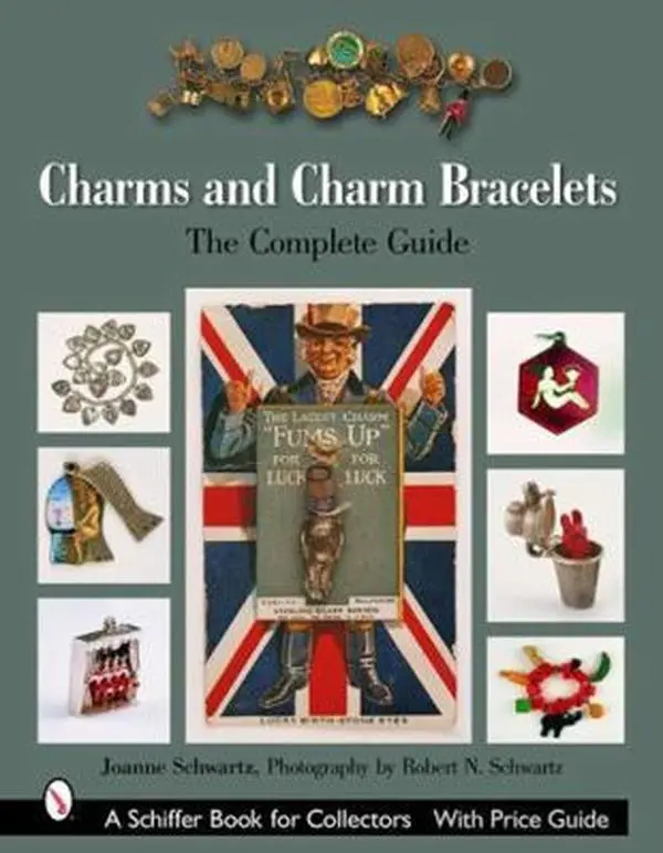 Used Hardcover Book - Charms and Charm Bracelets: The Complete Guide by Joanne Schwartz (English) - Jewelry History, Vintage Collecting, with Photographs
