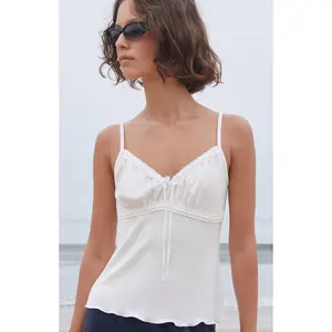 John Galt Women's White Arden Tank Top