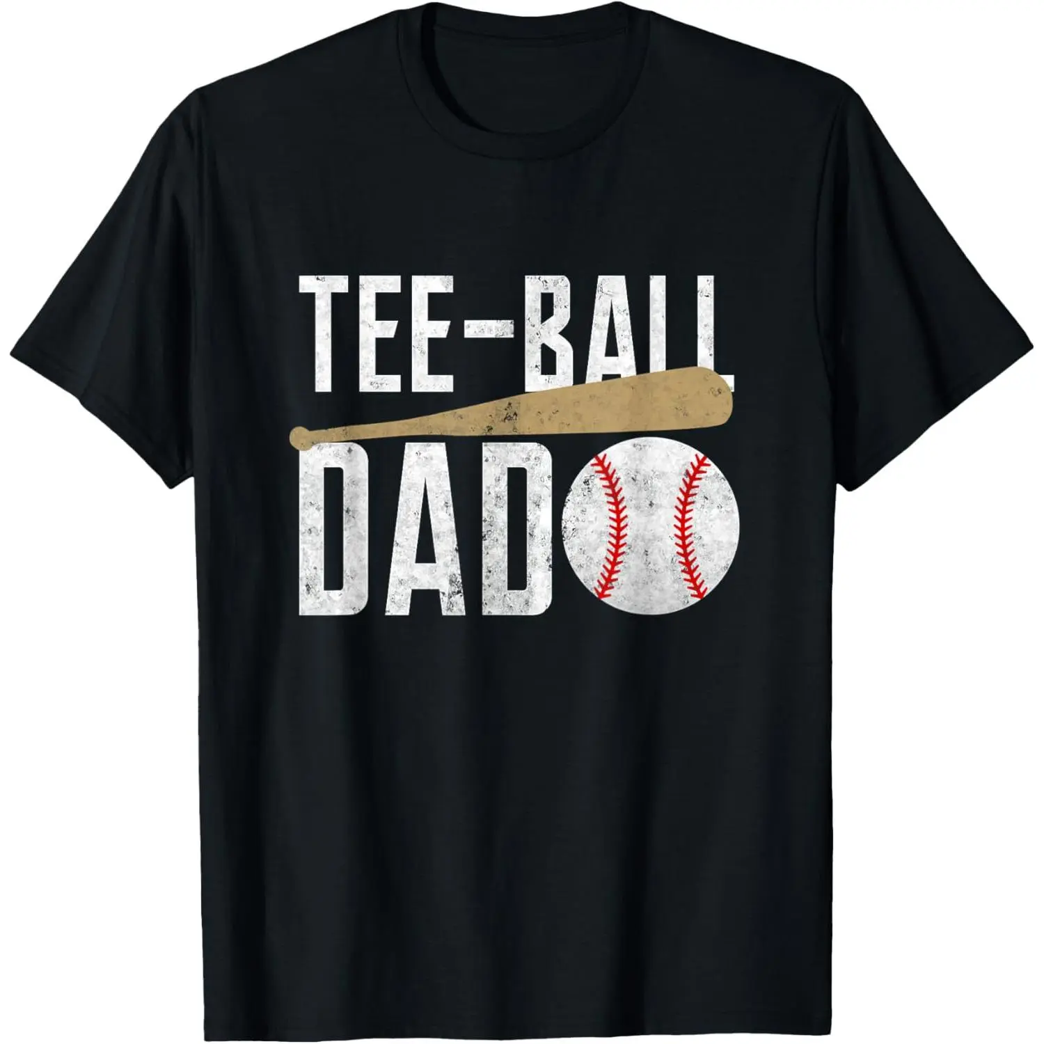 Tball Dad Shirt, T Ball Dad Tee Ball Daddy Sport T Shirt T-Shirt,Made in USA