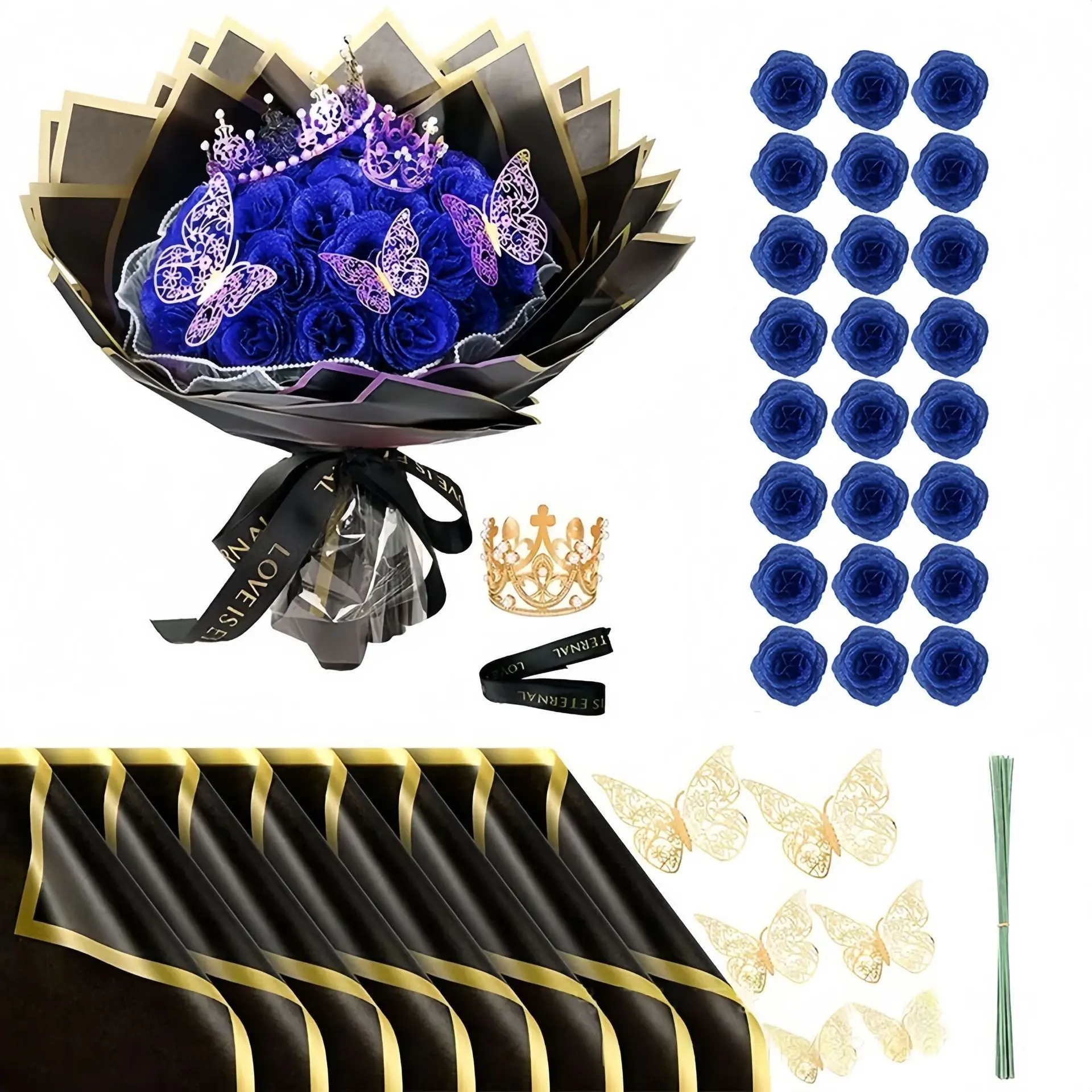 The Blue Flower Crown 24.