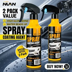 NUAN nano car coating spray-Spray Coating Agent, Water-Repellent, Stain-Proof & Stunning Reflections, Festive Eye-Catcher