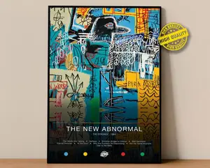 The Strokes Poster | The New Abnormal Poster | Album Poster Prints | Wall Decor Posters | Album Cover | Rock Music Poster