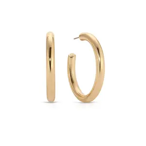 Large Thick Classic Hoops