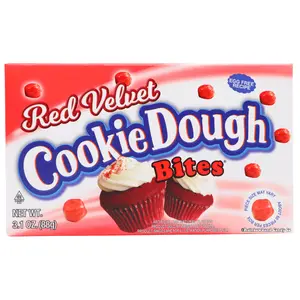Red Velvet Cookie Dough Bites