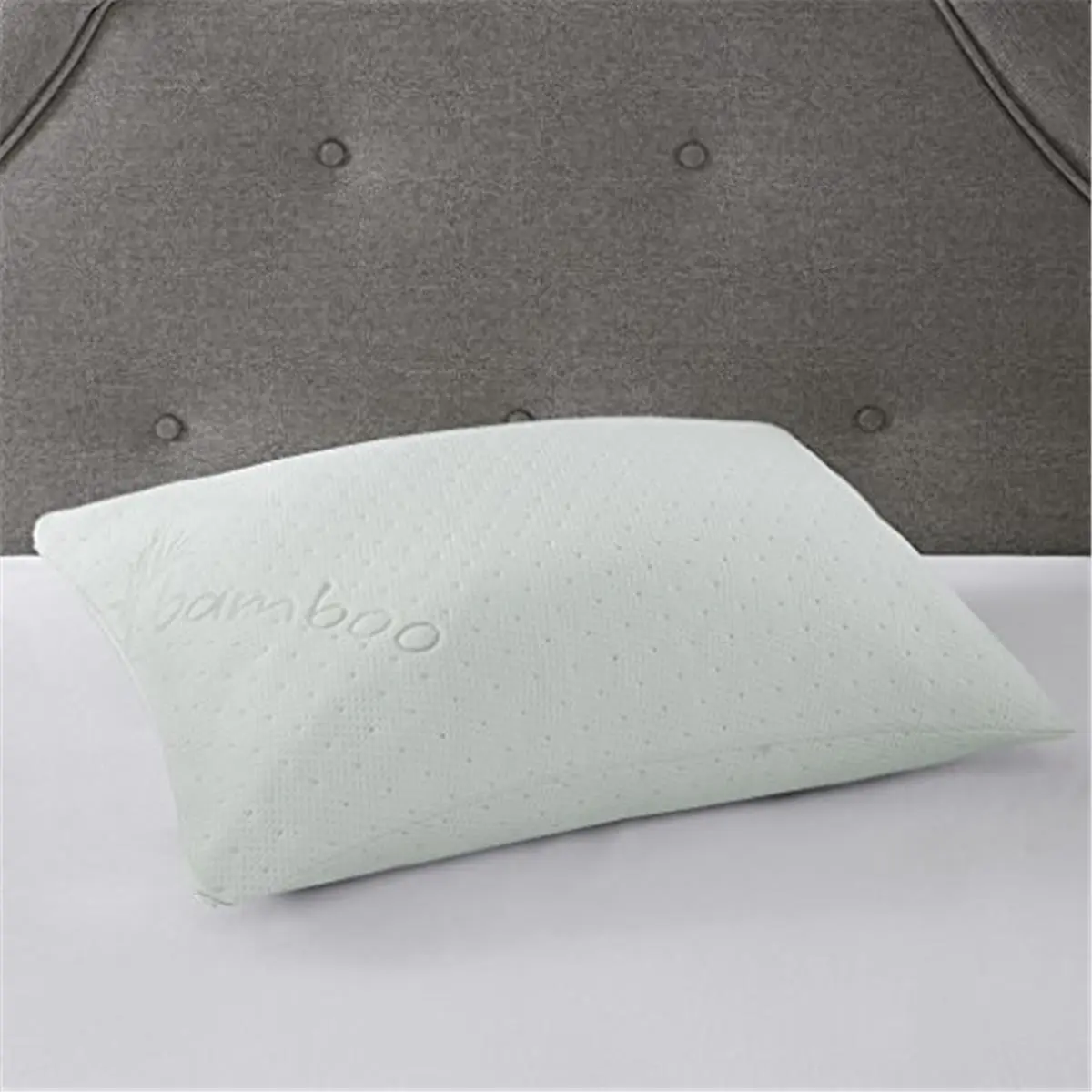Sleep Philosophy BASI30-0525 Shredded Gel & Supportive Memory Foam Dog/Cat Pillow - Ivory, King Size, Anti-Bacterial, Cooling, Machine Washable, 6.83 lbs Bamboo Blend Shredded Fill Memory Foam Cushion, Zipper