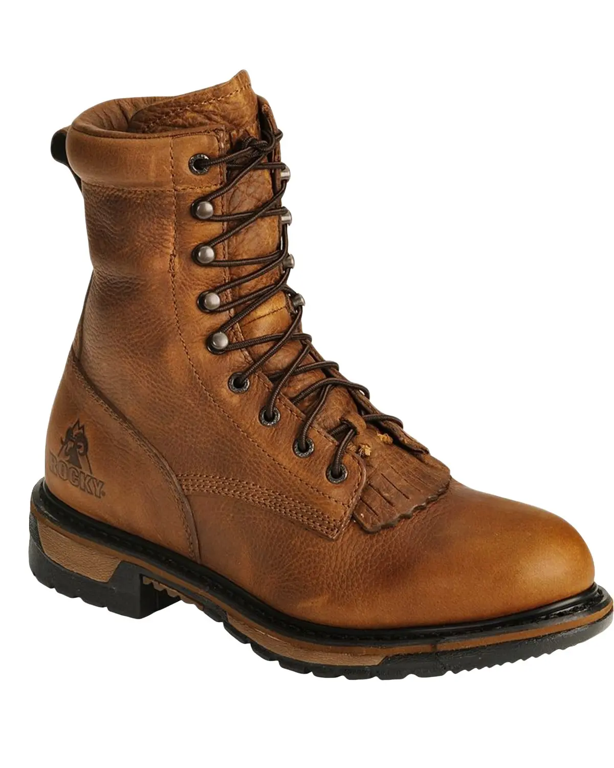 Rocky Men's Men'S Original Ride Lacer Waterproof Work Boot Soft Toe - 2723