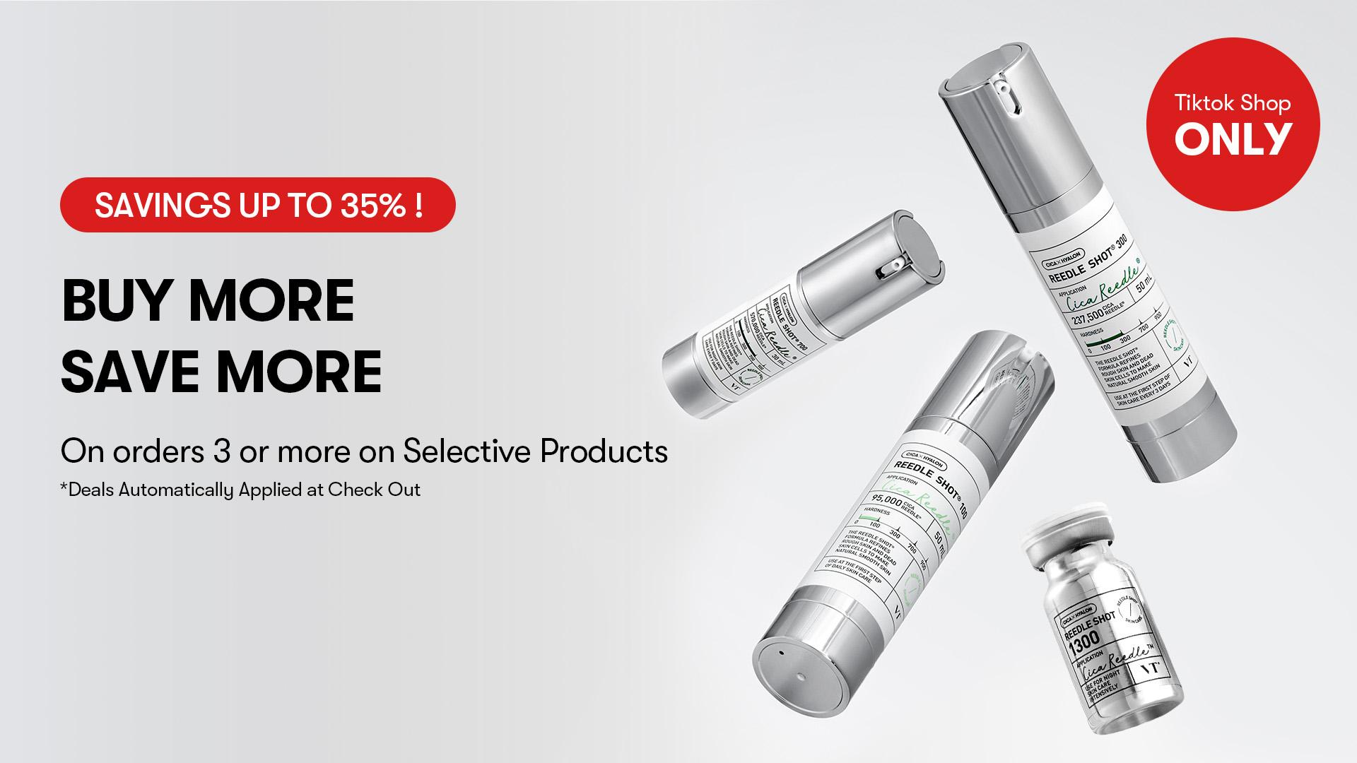 [VT Official] Reedle Shot - OG Liquid Microneedling, Pore & Skin Texture, Skin Booster, Absorption Enhancer, Patented Spicules, Cica Reedles, Exosome, Centella Asiatica, Cica | Microneedling Serum Mild, Strong booster to Intensive Spot Care