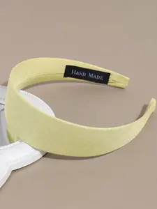 New Wide Edge Satin Hair Hoop Plastic Candy Color Fashionable Women's Face Wash Adjustable Headband Hair Accessories