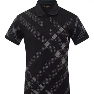 Men’s black polo GDL