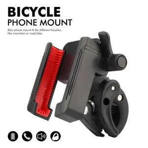Stable Anti-Vibration Motorcycle Bike Handlebar Phone Mount, Universal Fit for Motorcycles Bicycles Scooters, Durable and Secure Holder