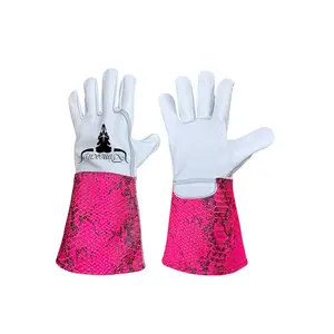 Pink Python Textured Welding Gloves 777's Pink Python Textured Welding Gloves 777's