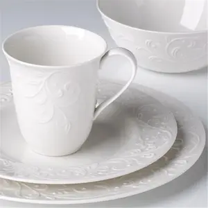 Lenox  Opal Innocence Carved- 4 Piece Place Setting