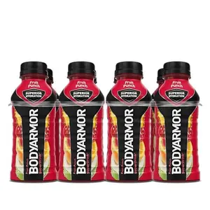 BODYARMOR Sports Drink Sports Beverage, Fruit Punch, Natural Flavors With Vitamins, Potassium-Packed Electrolytes, Perfect For Athletes, 12 Fl Oz (Pack of 24)