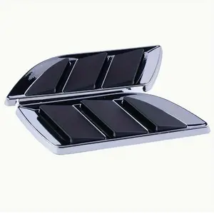 2 Piece Car Body Decoration Shark Gills, Side Vent Decorative Intake, Engine Hood Modification, Car Exterior Accessories, Automotive Accessories, Vehicle Exterior Decoration