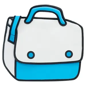 JumpFromPaper Play Hookey-Personalized 2D Cartoon Handbag, Kawaii Style Crossbody Bags, Cosplay Shoulder Bag, Cute Accessories As Gift for Daily