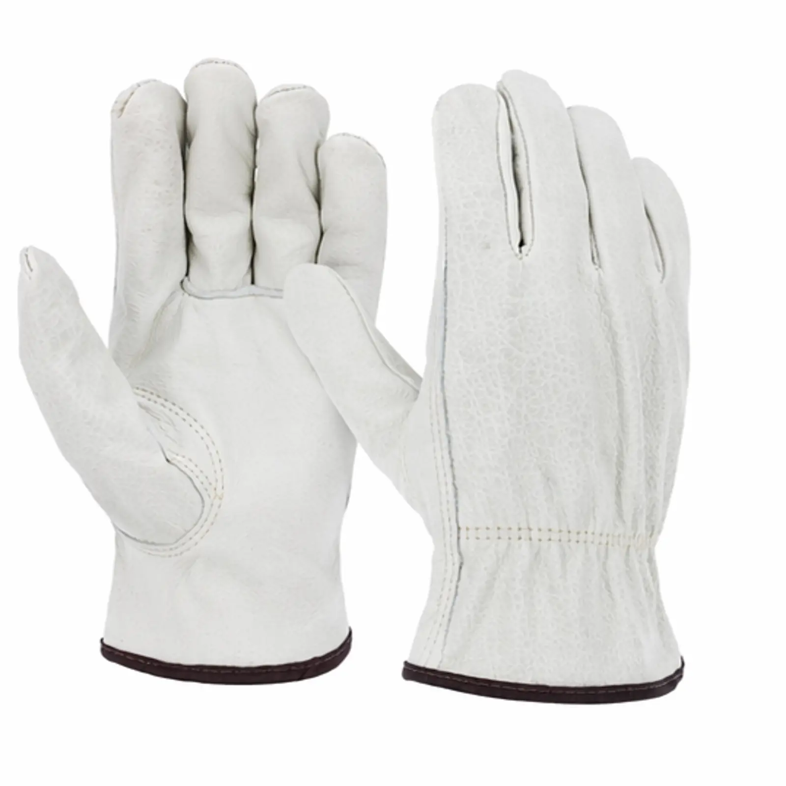 Palmer Safety G8834 Natural Soft Leather Driver Work Gloves 1 Pair