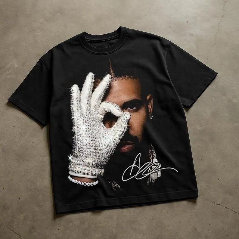 Drake Iceman Shirt | OVO Graphic Tee | Rap Vintage T-Shirt