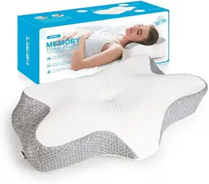 NPET Switched to this ergonomic neck pillow and yeah I’m not going back, Why is this pillow shaped like this Soft support Neck pillow Ergonomic Cervical Pillow