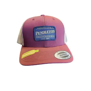 Pendleton Classic Patch Trucker Hat in Maroon