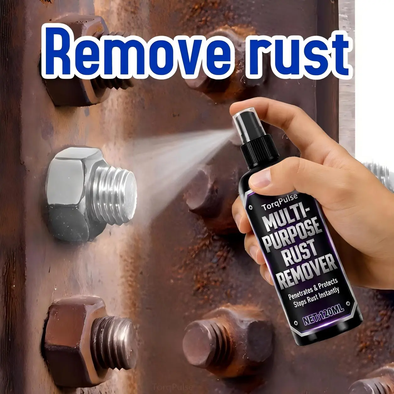 Extra-Large Professional Automotive Rust Remover Set Works On Cars, Pickups, RVs & Trailers,Rust Remover Spray For Car Wheels,Headlights,Car Body ETC,Rust Remover Spray For Metal Heavy Duty,Perfect Gift For Car Owners & Auto Enthusiasts