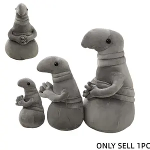 Russian Alien Plush Doll, Cute Sitting Sofa Pillow, Soft Skin-Friendly Toy Gift, Soft Cuddly Gift, Friend Birthday Holiday Present, Soft Adorable Stuffed, Cuddly Stuffed Animal