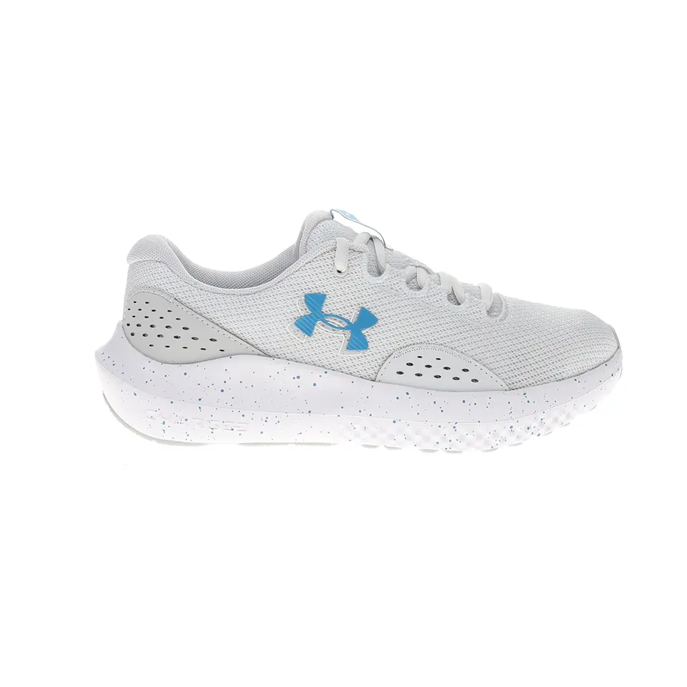 Under Armour Womens Charged Surge 4 Running Sneakers Shoes - Grey Under Armour Womens Charged Surge 4 Running Sneakers Shoes - Grey