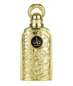LATAFA Lattafa Bayaan Eau de Parfum Spray for Women, 3.4 Ounce, Non Toxic, Single Item with Bergamot, Jasmine, Vanilla, Musk, and Sandalwood Notes Perfume Perfume