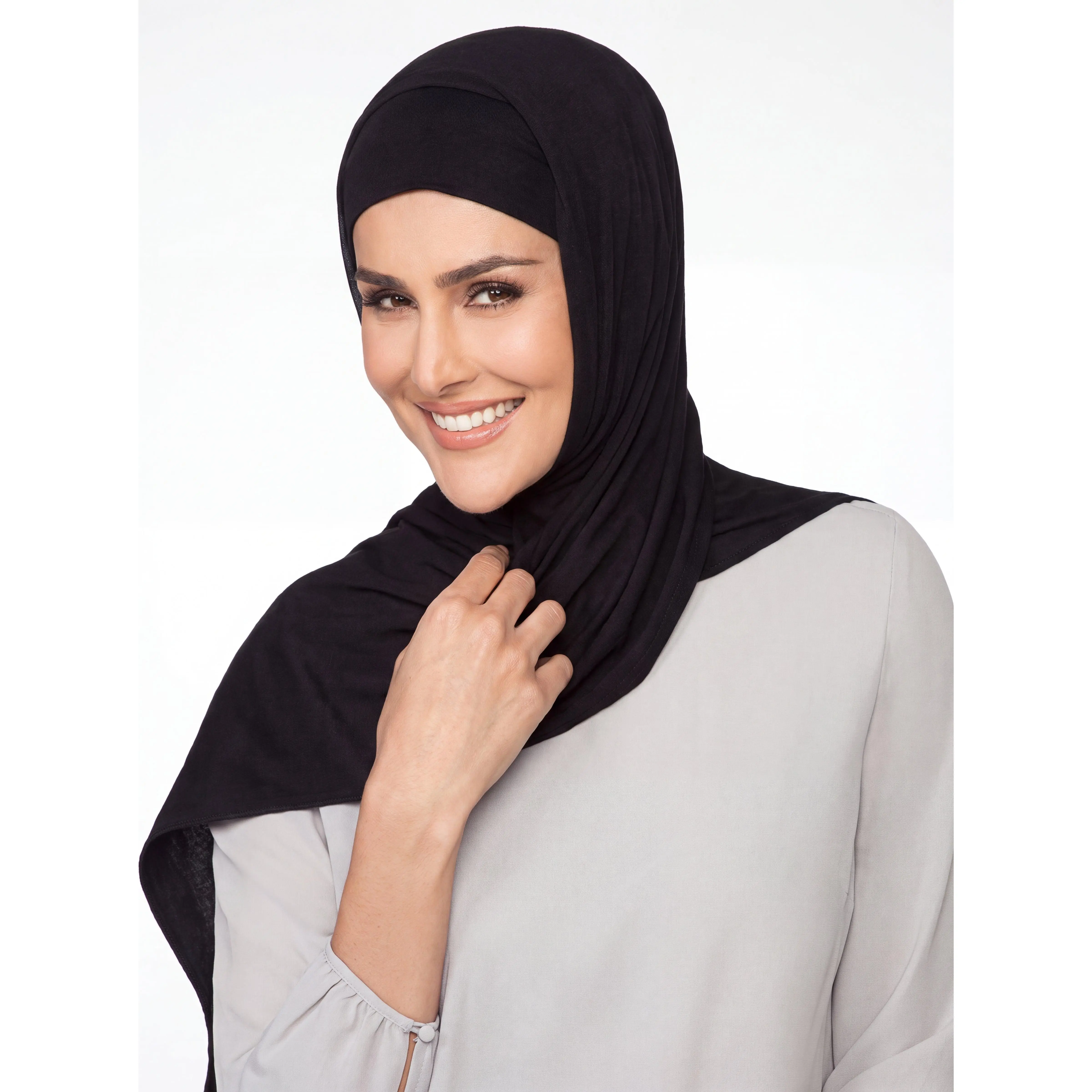 Viscon Shawl Jersey Hijab, Pashmina Scarf, Beautiful Drape, Casual