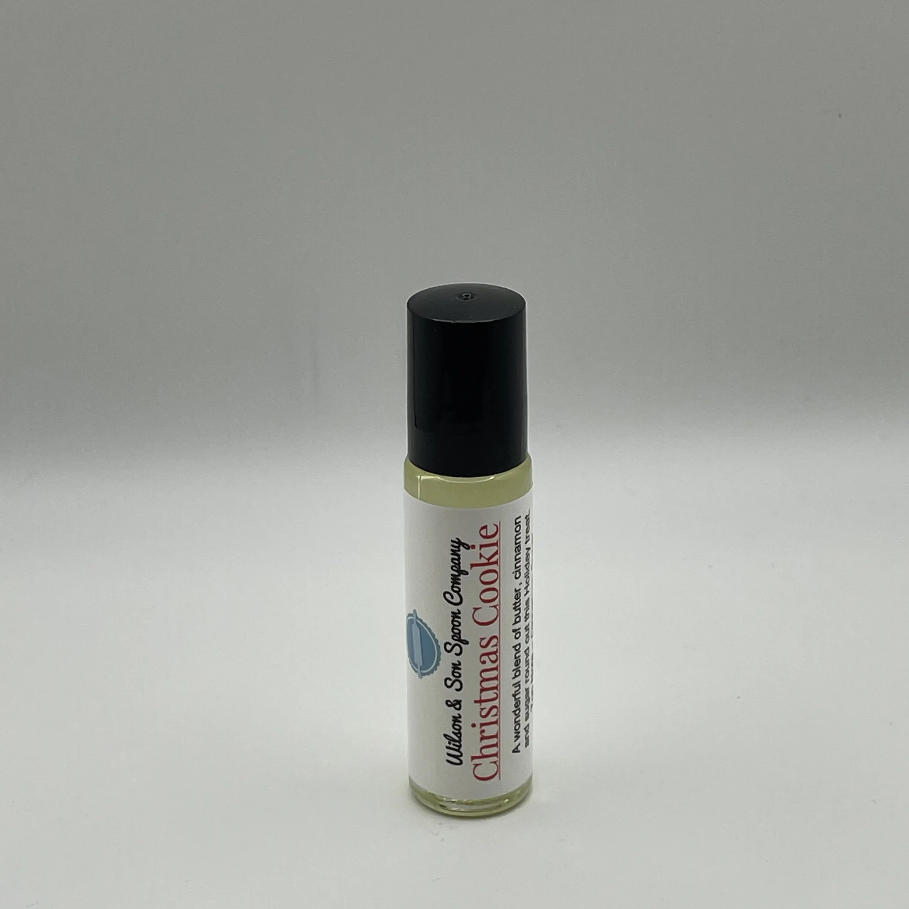 Christmas Cookie Vegan Body Oil, 10 ml Aromatic Roll-On Fragrance, Travel-Size Holiday Scent for Men/Women, Gift Ideas, Body Oils