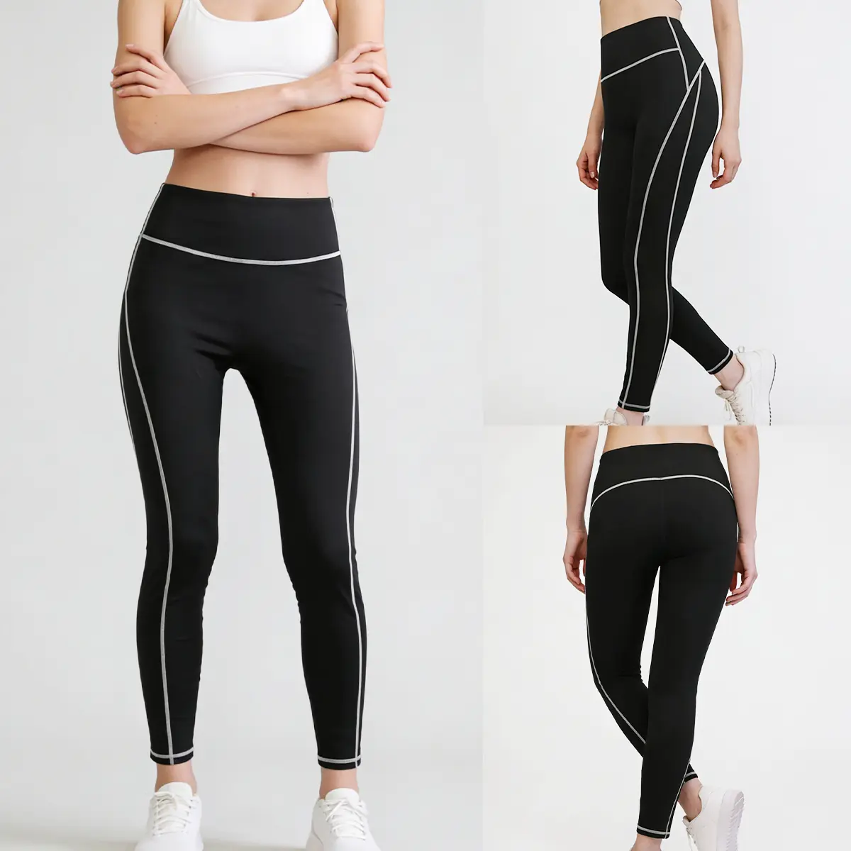 Bienmorn women’s workout leggings, high-waisted, Lexi-lined exercise athletic gym fitness yoga pants, 26 inches