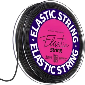1mm Elastic String for Beading, Elastic Cord Stretchy for Bracelets Making, Stretch Bead Cord for  Making, Sturdy Thread for Bracelet Necklace Crafts Christmas DIY Elastic String Cord