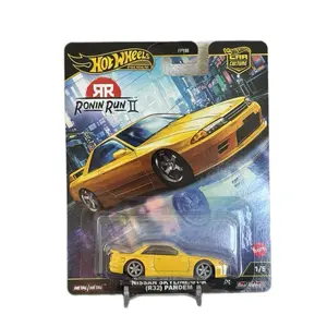 Hot Wheels Premium Nissan Skyline GT-R R32 Pandem 1/64 Diecast Collectible Car Ronin Run II Edition