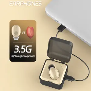 Mini Rechargeable Hearing Aids, Portable Mini Hearing Aid Noise Cancelling Long Battery Life,Elderly Mini Hearing Aid