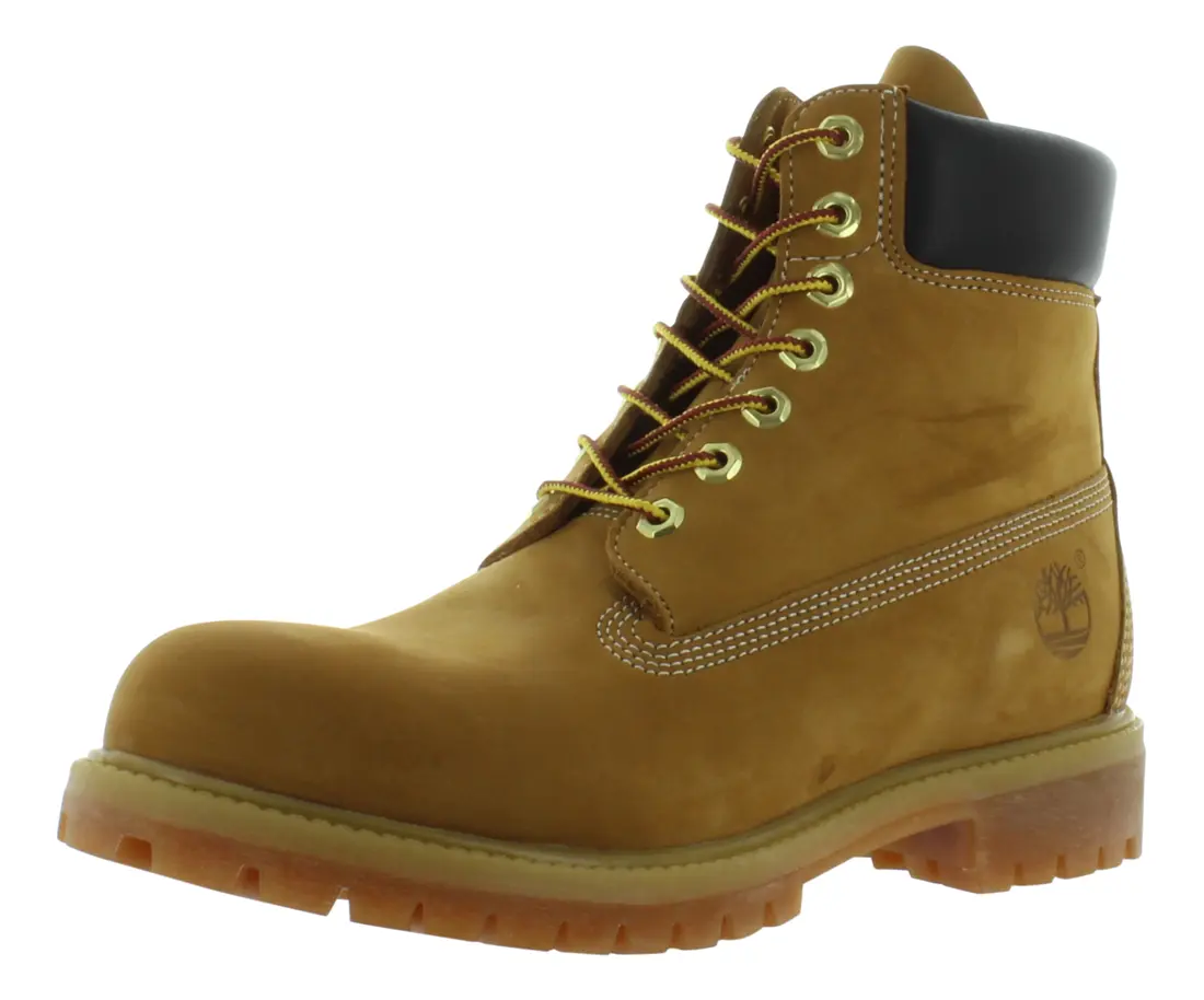 Timberland Premium 6 Inch Boot Mens Shoes, Footwear, Closed, Walking Shoes, Ankle, Laces, Rugged Style