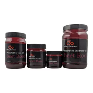 Sea Moss Gel + Beet Root | 4oz, 8oz, 16oz, 32oz | Infinity Seamoss