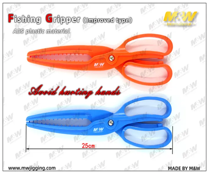 M&W International Fishing Gripper for Safe and Easy Fish Handling