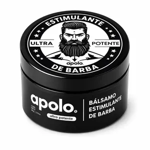 Apolo Ultra Potente Minoxidil Beard Growth Cream, Daily Beard Stimulating Treatment, Revitalize Weak Follicles & Grow Thick Full Beard For Patchy Growth