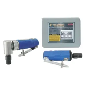 Astro Pneumatic  Die Grinder Kit and 8 Piece Rotary Burr Set