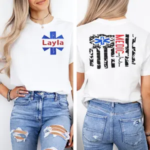 Paramedic Flag T-shirt