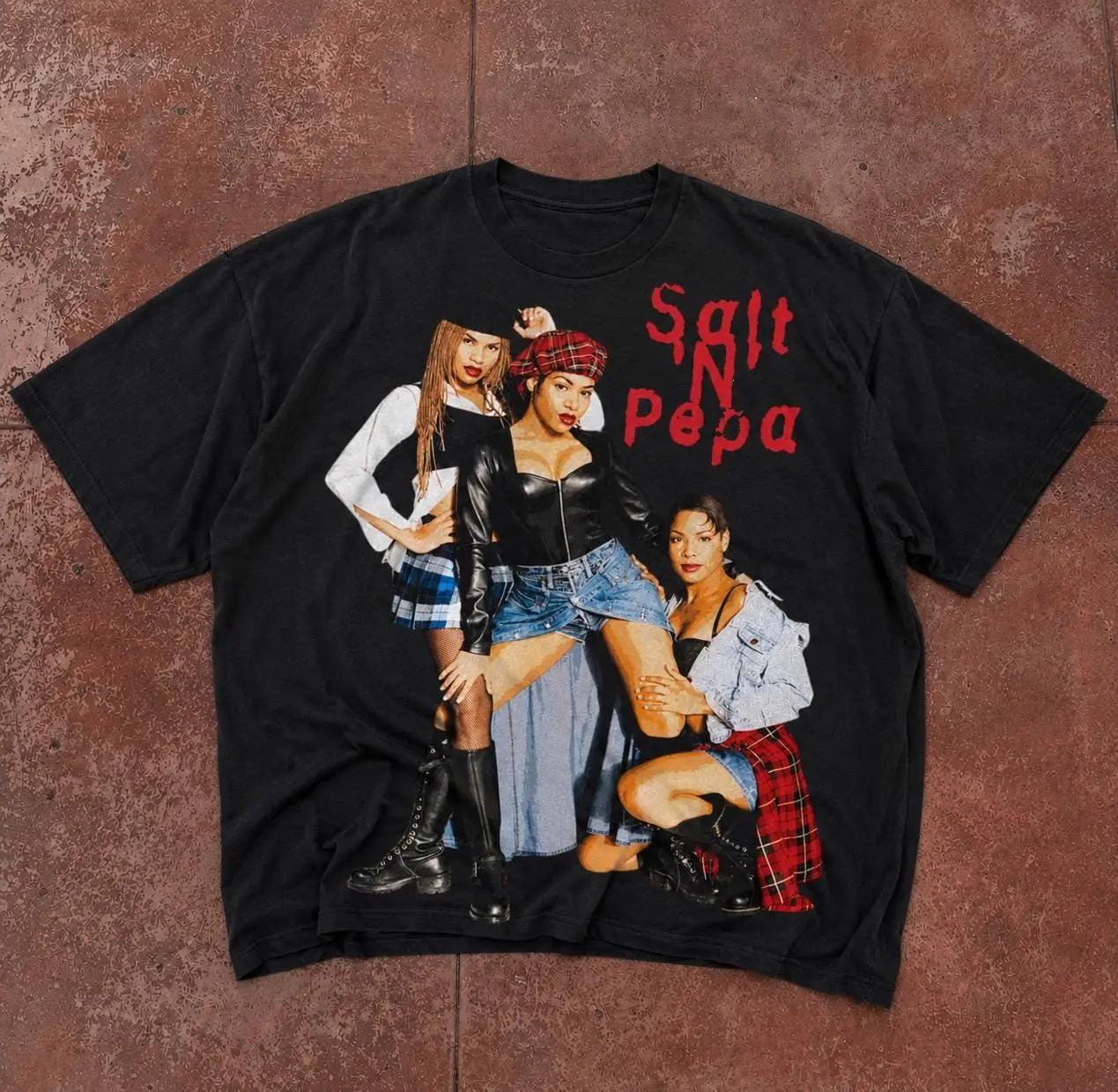 TLC & Salt-N-Pepa Tour 2026 Shirt, It’s Iconic Vintage Concert Tee, 90s R&B Hip Hop Music Fan T-Shirt