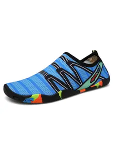 A pair of men's outdoor wading canyoning shoes, breathable and quick-drying mesh, non-slip and wear-resistant, suitable for beach, outdoor and water sports casual wear, Water Aqua Shoes