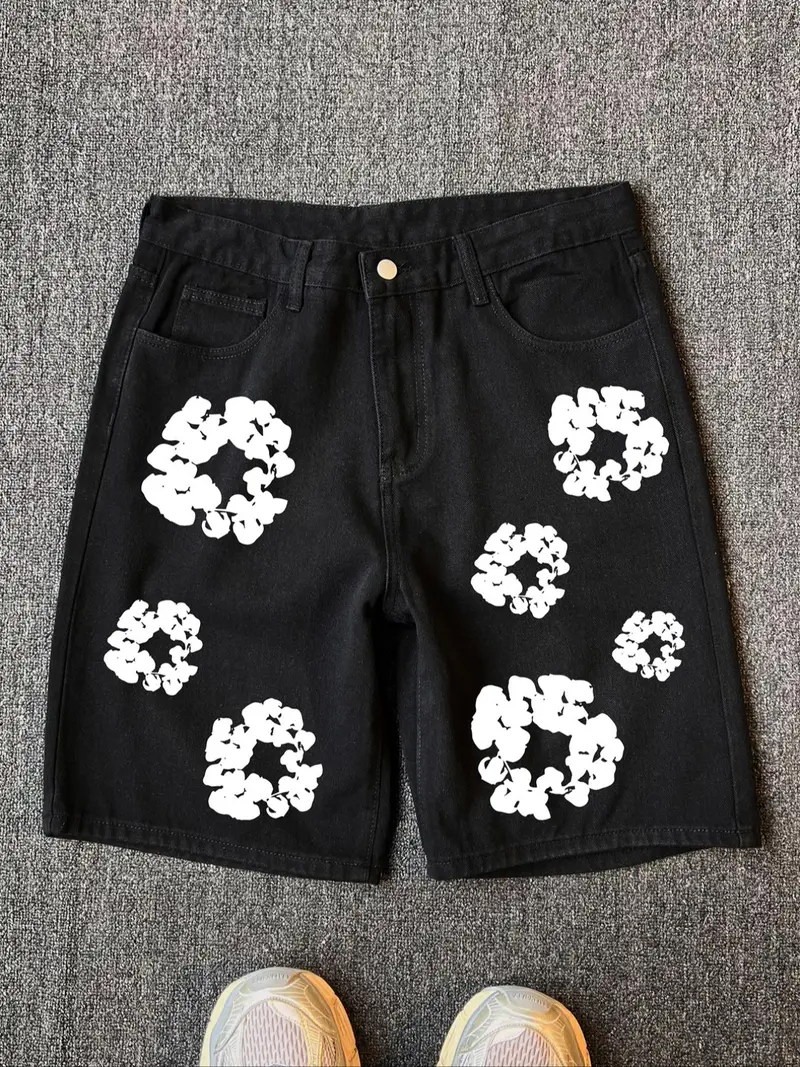 denim tears shorts black on black - TikTok Shop