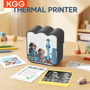 Portable Mini Thermal Printer Wirelessly BT 203dpi Photo Label Memo Wrong Question Printing With USB Cable Imprimante Portable