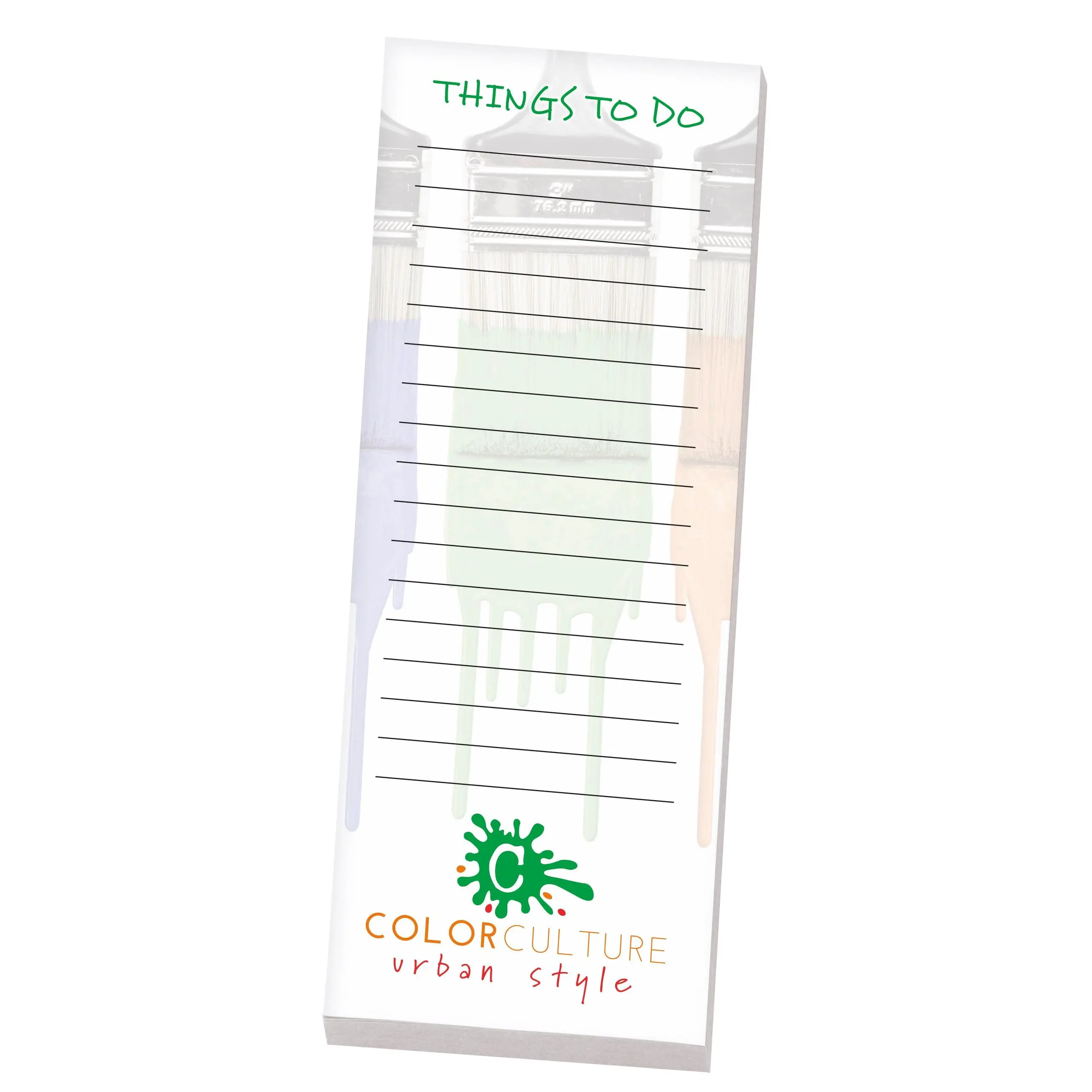 Personalized Souvenir® Sticky Note™ 3" x 8" Pad, 25 sheet