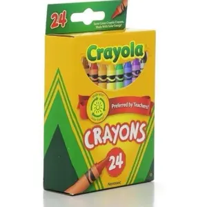 Crayola 24 Count Classic Crayons Full of Colorful Possibilities for Kids Teachers and Students Perfect for Coloring Books Crafts and School Art Projects