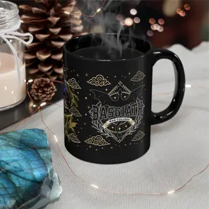 Basgiath War College Mug, Fourth Wing Merch Gift, Bookish Dragon Cup for Readers, Xaden and Violet Mug, Fantasy Book Lover Coffee Cup