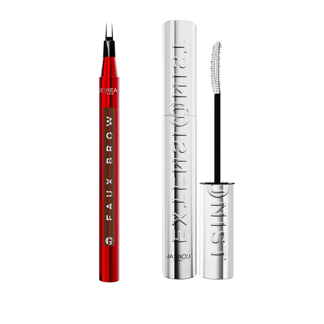 Light Brunette + Extensionist Mascara
