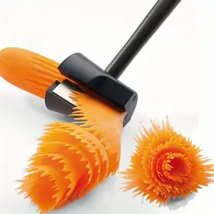 2025 HOT 1count Spiral Cutter Carrot Radish Potato Slicer Fruits Peeler Carving Flower Device Kitchen Vegetable Cutter Slicer Tool