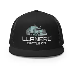 Llanero Cattle Co. - Teal Bullhauler - Yupoong 6006