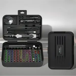 132 in 1 Precision Screwdriver Set, Magnetic Screwdriver Head Set, Professional Handle Repair Tool Kit, Hand Tool Set for Computer Phone Repair, Replaceable Screwdriver Bits